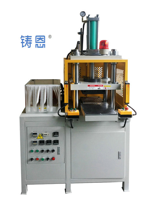 Copper tube hot pressing shaping machine