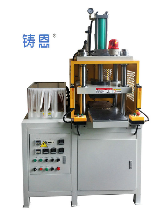 Copper tube hot pressing shaping machine