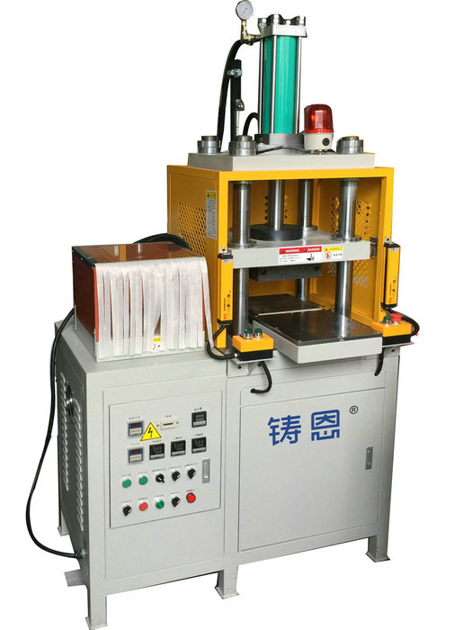 Copper tube hot pressing shaping machine