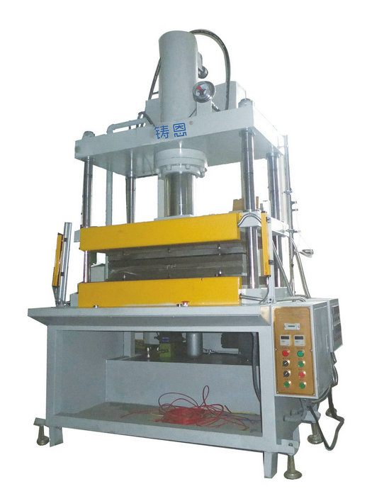 100T railway membrane material hot press machine